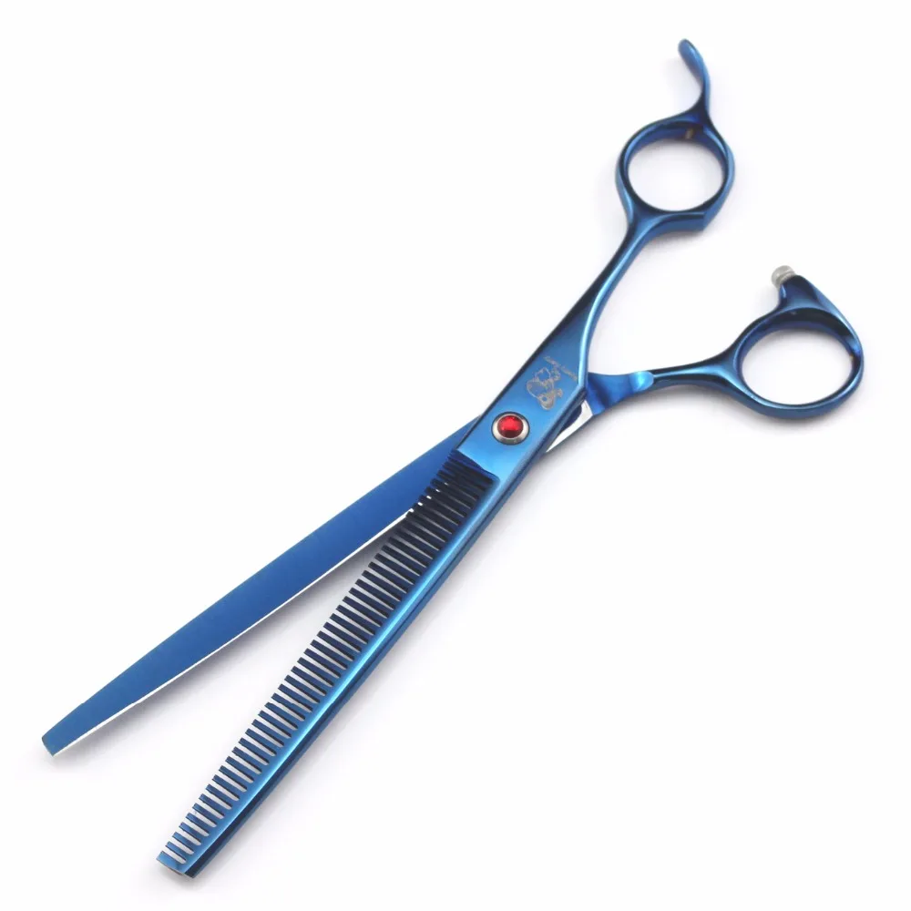 8 дюймовые Профессиональные дизайнерские ножницы для собак прямые филировочные
