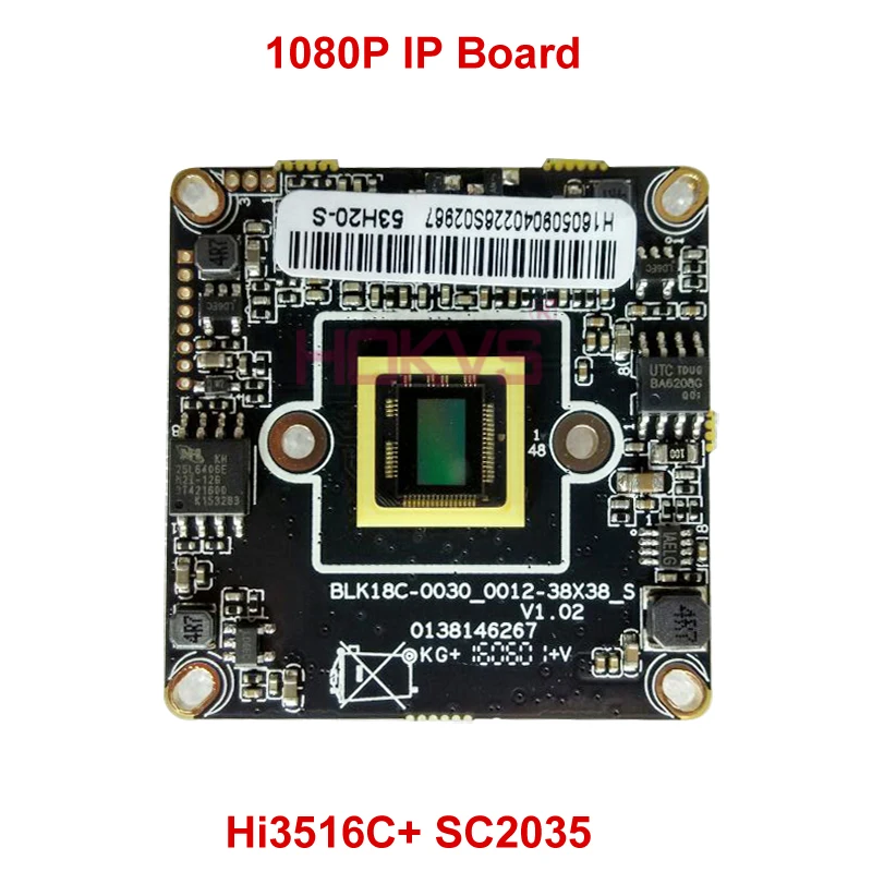 Hokvs 2MP 1080 P IP модуль печатная плата ONVIF с Hi3516C и SC2035 CMOS для видеонаблюдения сетевой