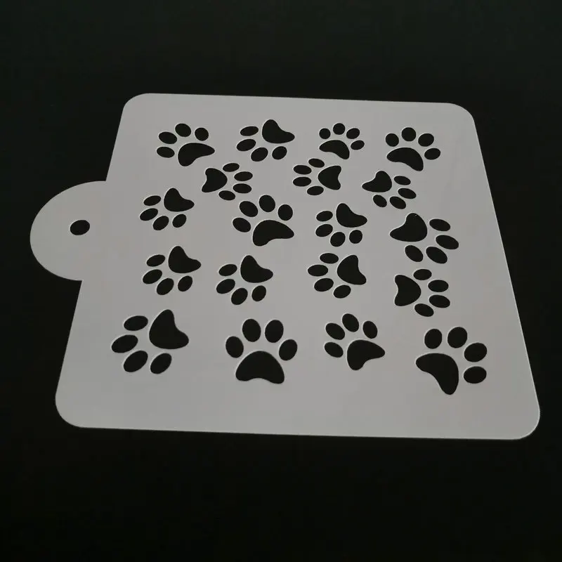 Животные медведь собака Лапа Печати трафареты для торта помадка формы выпечки