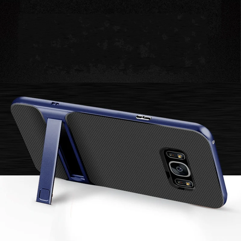 Для Samsung Galaxy Note 8 S8 S9 чехол для телефона защитный Kicstand матовый Гибридный Plus s9plus Note8