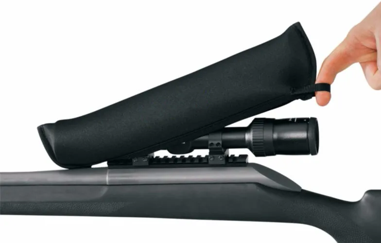 

Rifle Scope Cover Scope Coat Black Color Size up to 11" Long and 42mm lens
