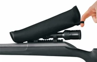 rifle scope cover scope coat black color size up to 11 long and 42mm lens