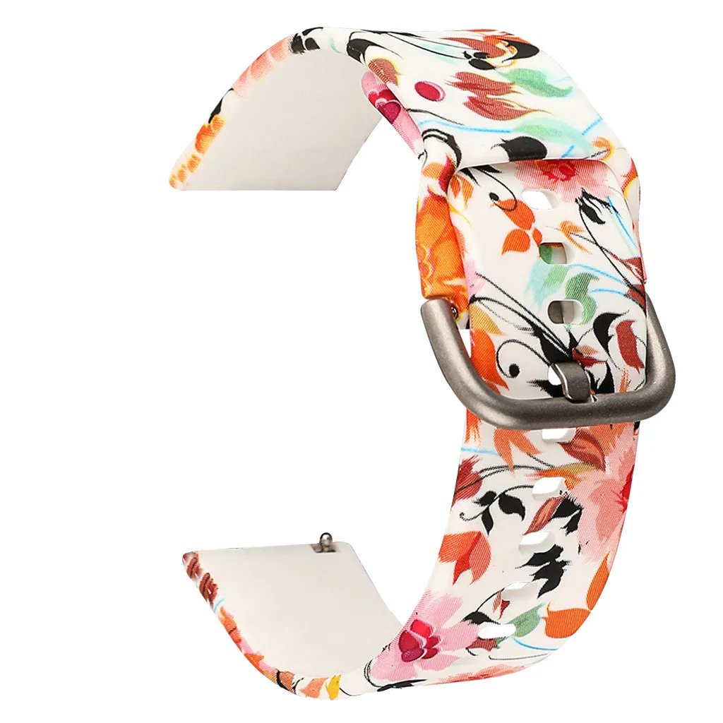 Ouhaobin силиконовый сменный спортивный ремешок для samsung Galaxy Watch Band 42 мм/Активный 40 мм Женский браслет 514#2