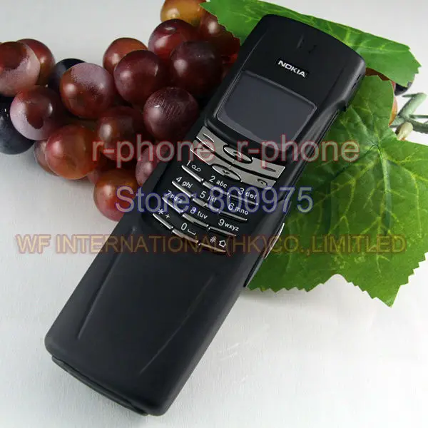 Оригинальный Восстановленный Мобильный телефон Nokia Titanium 8910i gsm Dualband