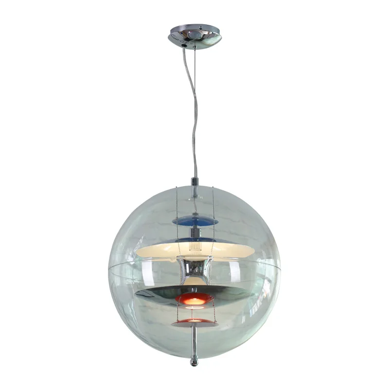 Реплика датского дизайна подвесной светильник в скандинавском стиле стеклянный