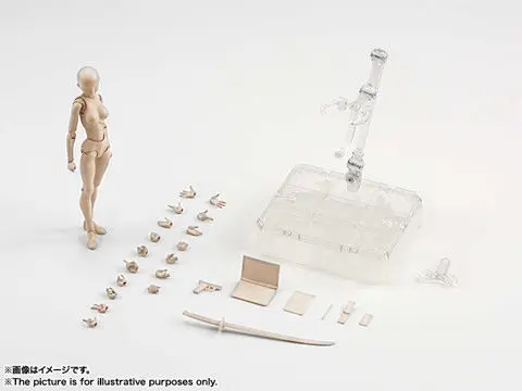 Оригинальное Тело KUN Takarai Rihito BODY CHAN Mange Рисунок DX BJD бледно-оранжевый и ПВХ серого цвета экшн Коллекционная модель игрушки - Цвет: E