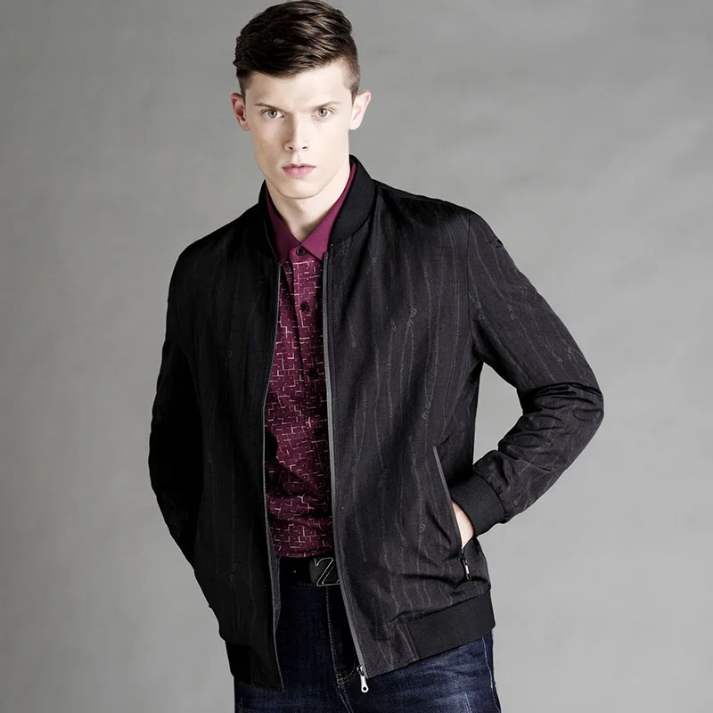 2017 куртка бомбер мужская весенне осенняя Модная Повседневная Толстовка Куртка