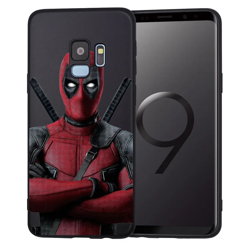 H1691 С изображением дедпула из комиксов Марвел для samsung Galaxy S6 S7 край S8 S9 S10 S10e Plus Note 8 9 A20 A30 A40 A50 A70 чехол для телефона чехол Coque Etui - Цвет: H1691