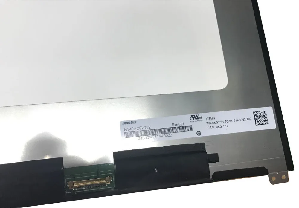 IPS Матрица для ноутбука 14 0 дюйма N140HCE G52 Rev.C1 DP/N 0KGYYH FHD 1920X1080 ЖК дисплей матовый 30Pin