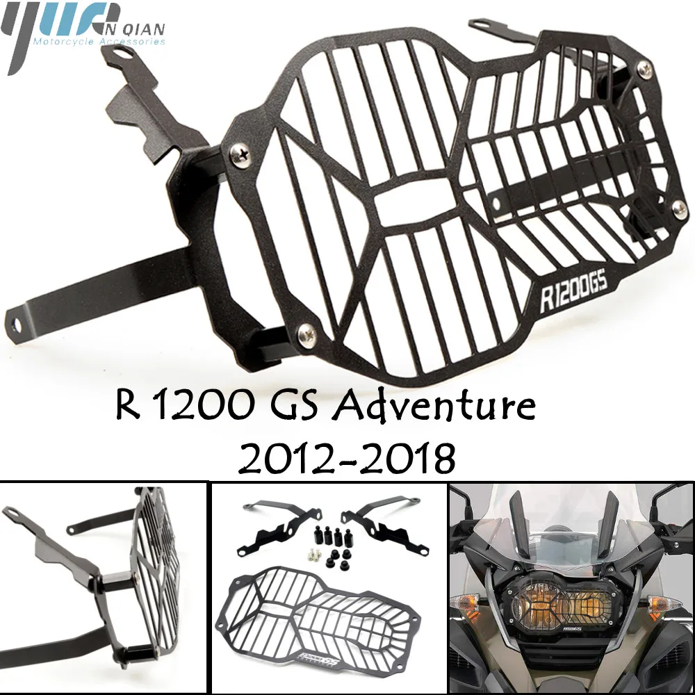 Нержавеющая бесступенчатая решетка для фар Защитная крышка BMW R1200GS R 1200 GS LC ADV 2012 2013