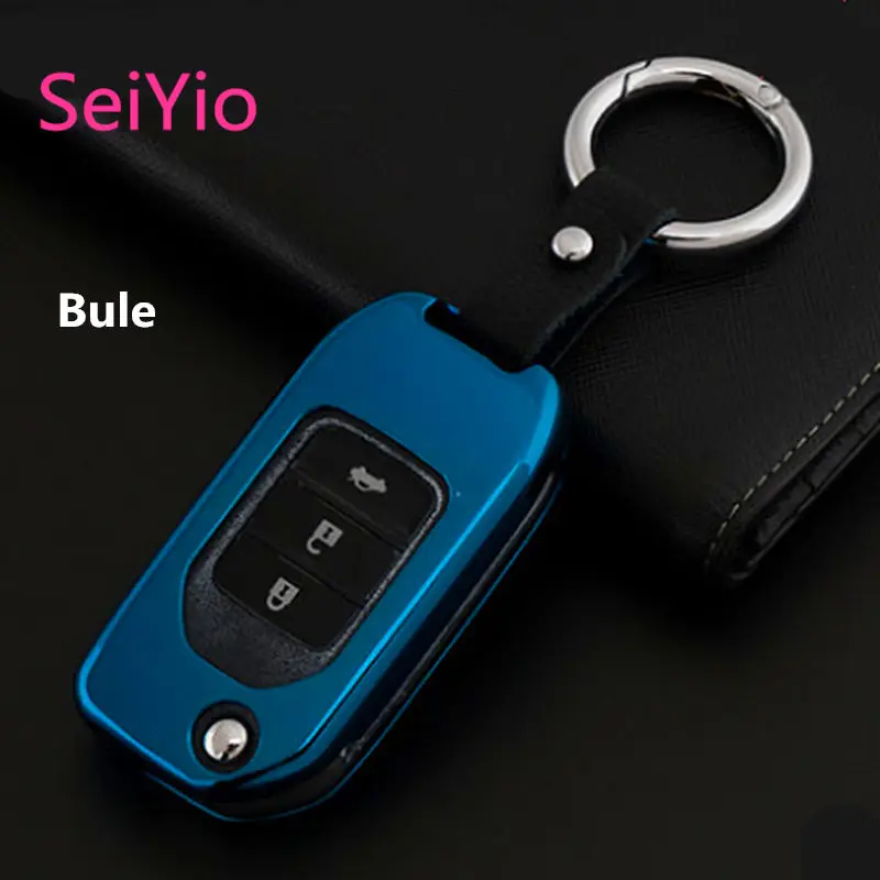 Чехол для брелока SeiYio Honda CRV ling sent XRV Civic Accord VEZEL Fit Odyss чехол из сплава и кожи ключей