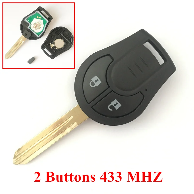 2 Buttons Remote Key For Nissan 433MHZ | Автомобили и мотоциклы