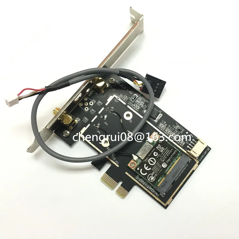 Настольный Wi-Fi WLAN Atheros AR5B22 300M Беспроводной Bluetooth 4 0 PCI-E карта настольный адаптер 6