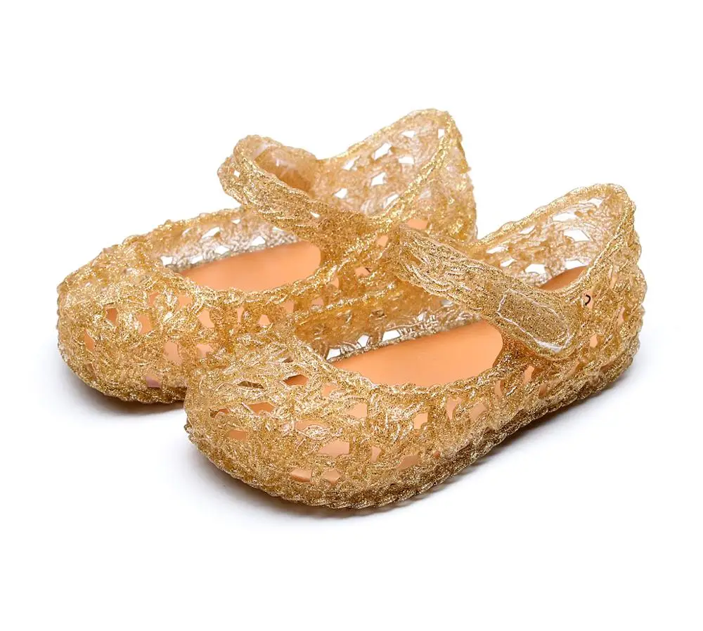 Женские сандалии Melissa прозрачные сетчатые с перфорацией обувь для девочек 13 18 см
