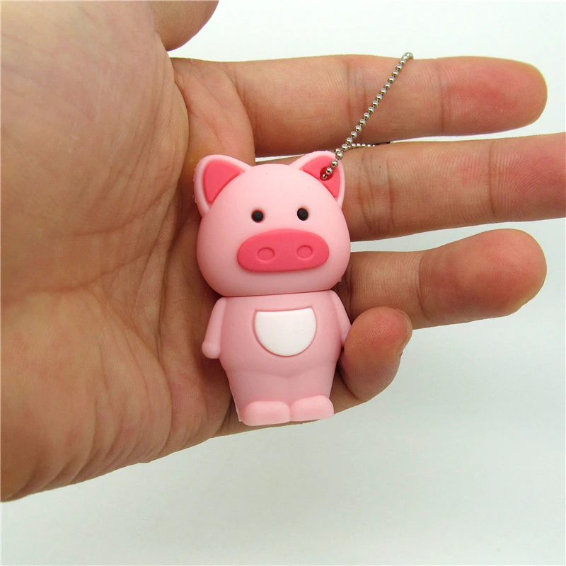 Новое поступление в виде розовой свинки флэш накопитель usb флеш mini с любимыми