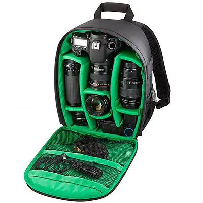 Нейлоновый водонепроницаемый контейнер для DSLR камеры рюкзак сумки на плечо