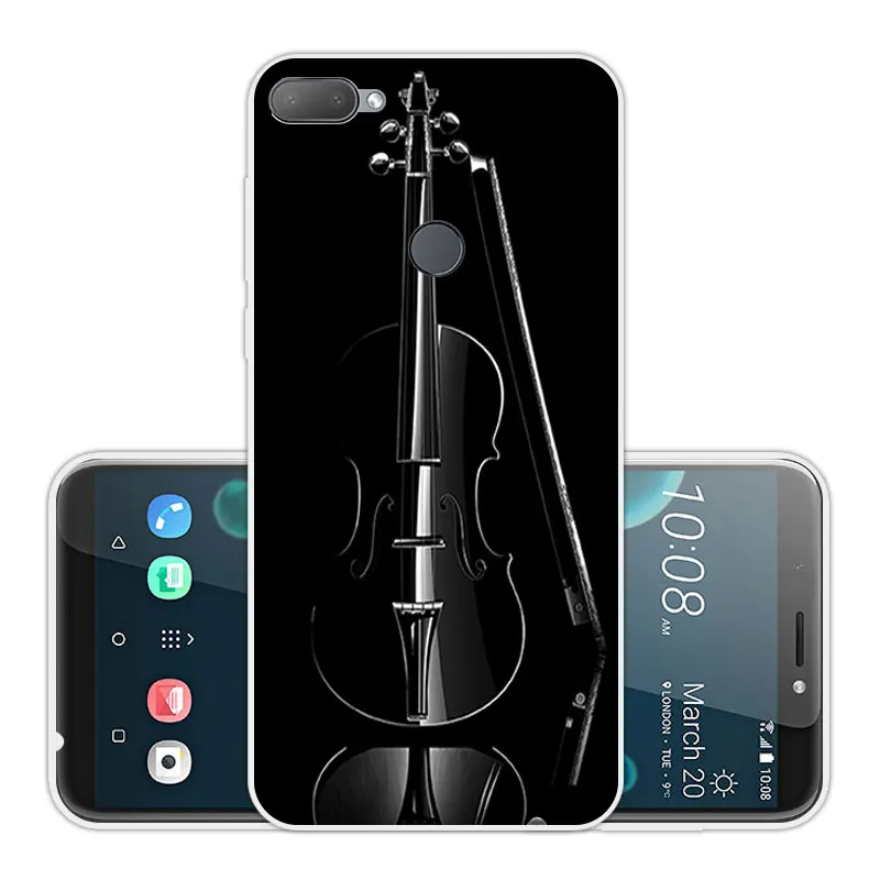 Чехол из ТПУ для HTC Desire 12 Plus прозрачный Ультратонкий Мягкий силикон 6 0 дюйма +