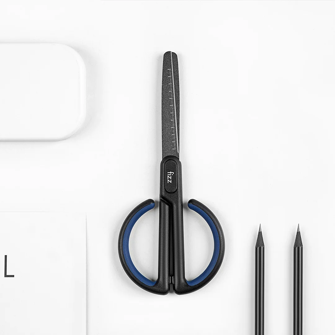 Xiaomi флуоресцентные антипригарные ножницы со шкалой из нержавеющей стали