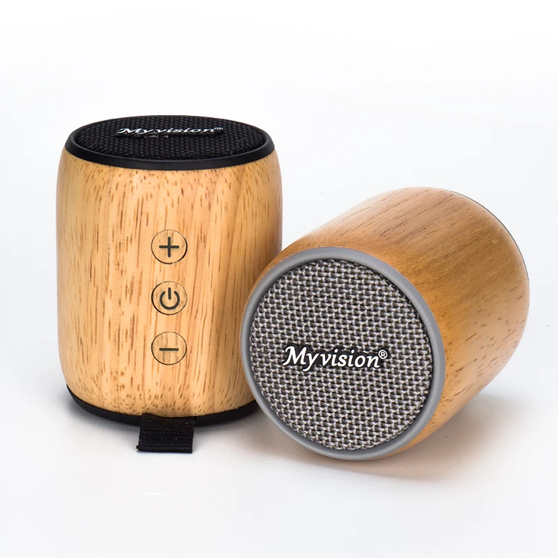 Myvision 2018 Деревянный Мини портативный bluetooth динамик открытый беспроводной стерео