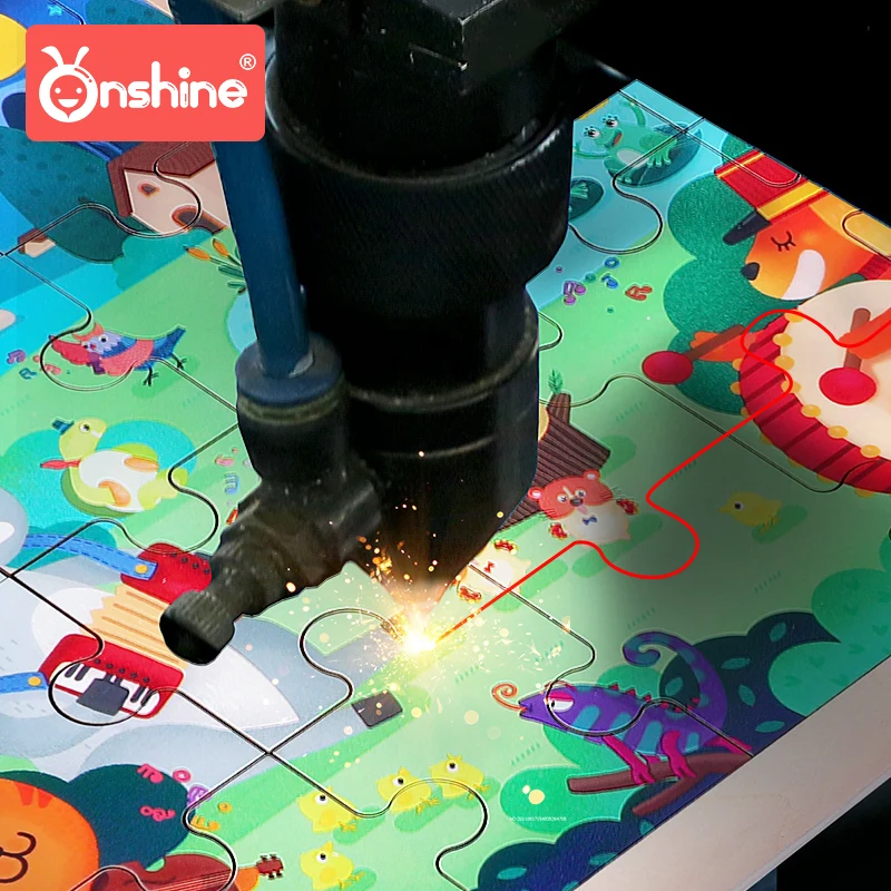 Onshine деревянные головоломки Животные игры детские для образования деревянная