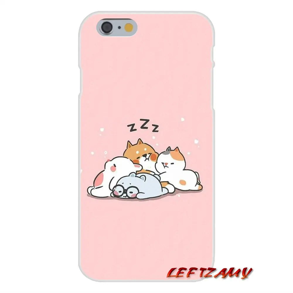 Для iPhone X XR XS MAX 4 4S 5 5S 5C SE 6 6S 7 8 Plus ipod touch Kawaii molan аниме собака мультфильм кошка