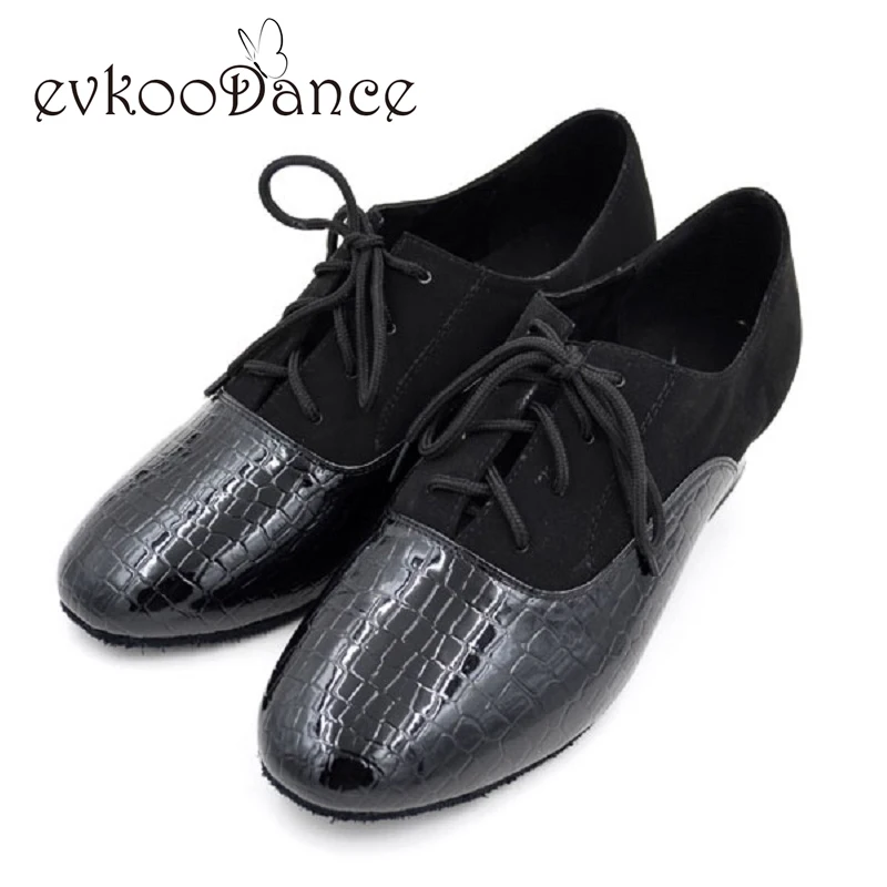 Черный нубук из лакированной кожи размеры 4 5 13 Zapatos De Baile каблук высотой см