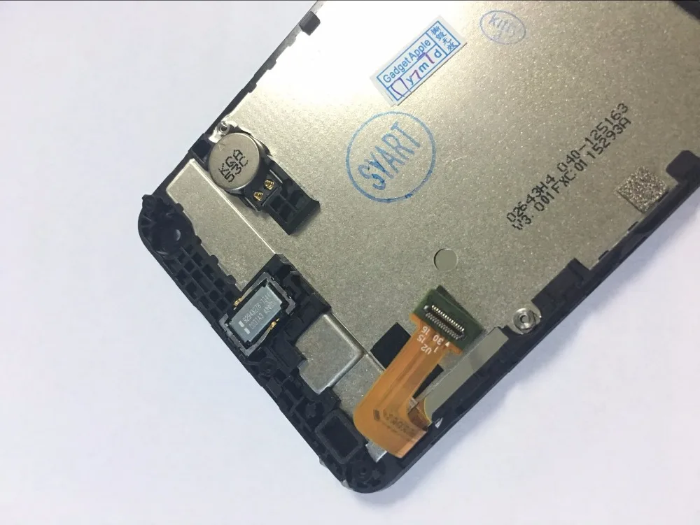 Для Nokia Lumia 550 ЖК-дисплей кодирующий преобразователь сенсорного экрана в сборе запасные части для Lumia 550 RM-1127 4," ЖК-экран s