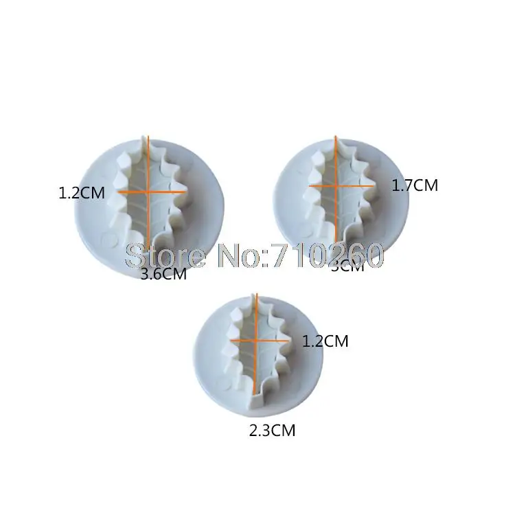 Инструменты для украшения торта Форма вырезания выпечки набор глазурь листья