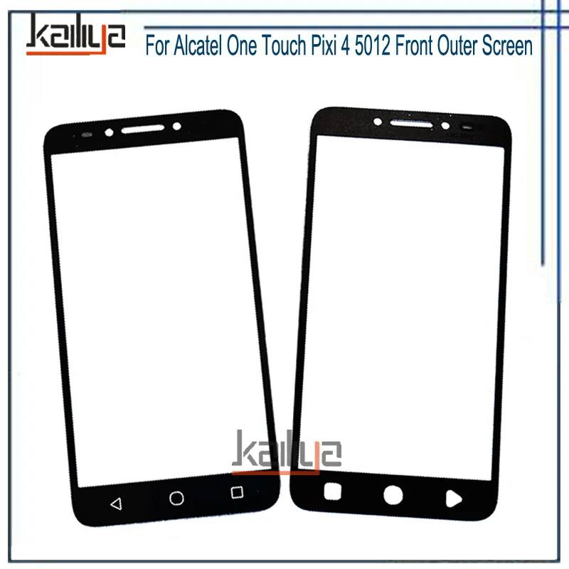 Передняя Внешний Стекло Замена объектива для Alcatel One Touch Pixi 4 5012 OT5012 Сенсорный