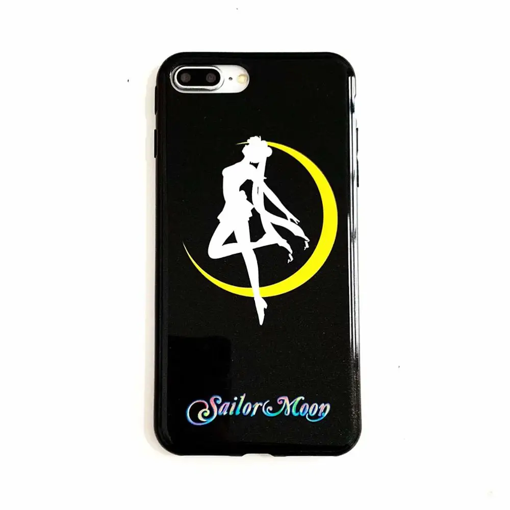 style-3 Прекрасный японский Сейлор Мун чехол для телефона для iPhone 6 6S 7 8 Puls X XS чехол для MAX XR Magic массивный глянцевый Блестящий Мягкий чехол-накладка - Цвет: style-3