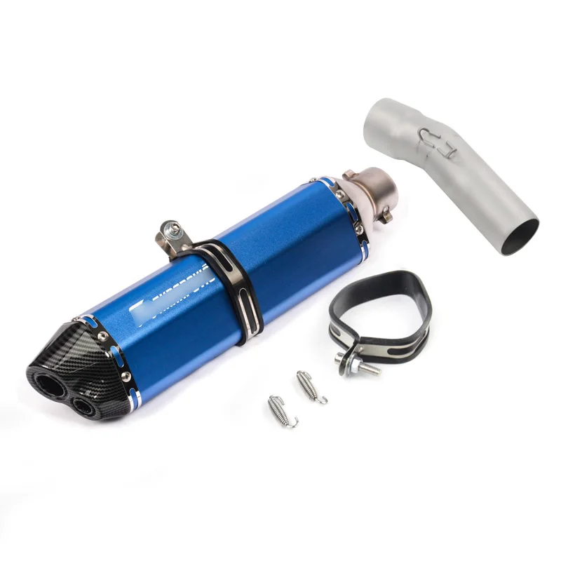 Motorcycle Exhaust System Tip Silencer Muffler Tail Pipe Link Connect Tube for BMW F650GS F700GS F800GS F800R | Автомобили и