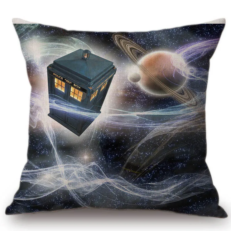 Doctor Who DW Tradis плакат для дома декоративный Чехол на подушку из хлопка и льна