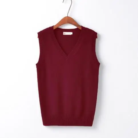 DARK RED Японские JK средней школы девушки женские костюмы моряка униформа косплей свитер любовь живой свитер Himiko Toga SWEATERSHIRT JKA3 - Цвет: DARK RED