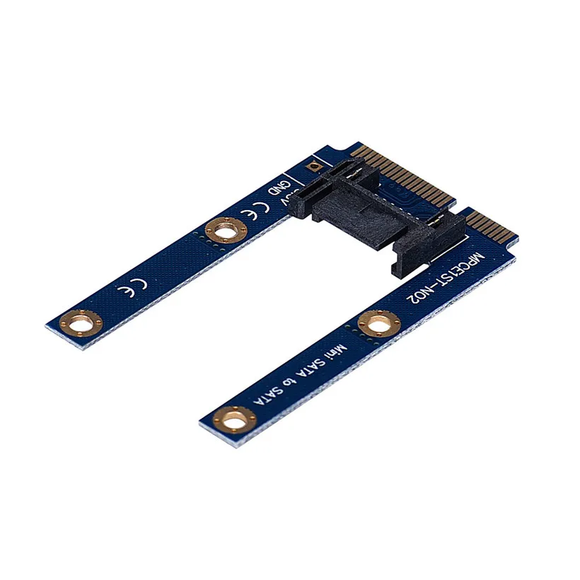 Расширенный компьютерный адаптер 2018 Новый мини PCI E mSATA SSD для плоского жесткого
