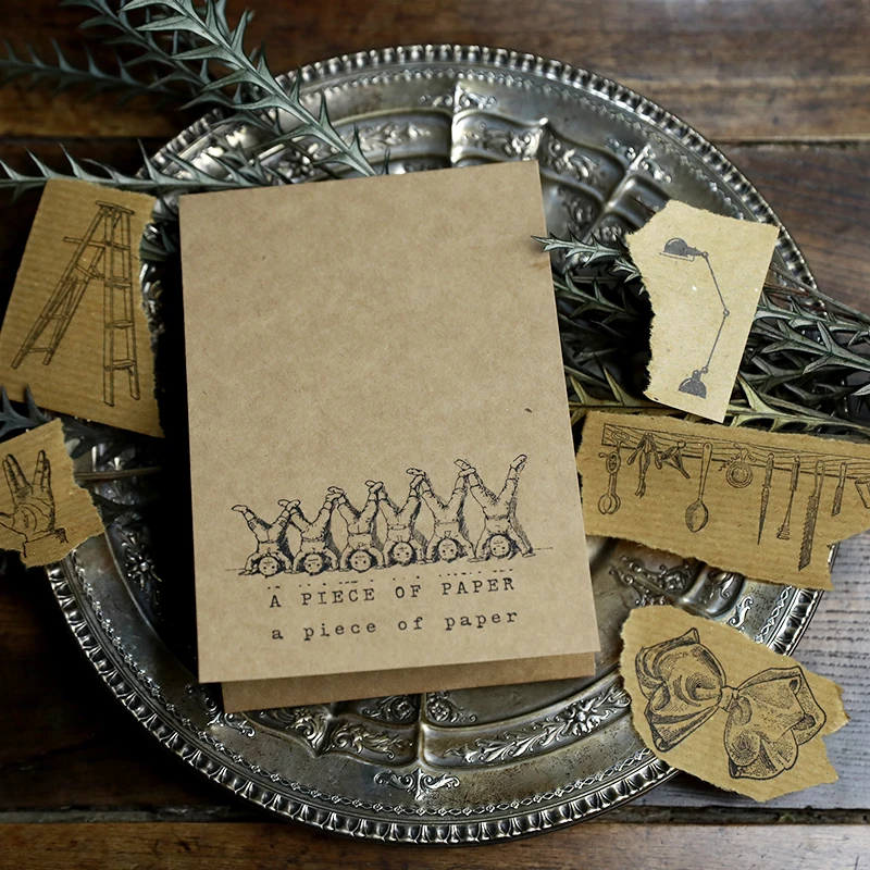 Наклейки на рамку из лукошка тонкой коровьей кожи Seal partner с рисунком растения, декорированные серной кислотой C155.