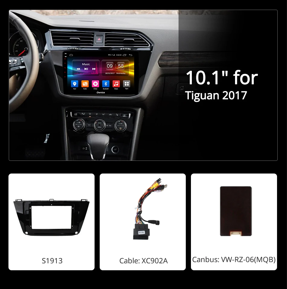Ownice 10," 4G+ 64G 360 панорама Android 9,0 octa 8core автомобильный dvd gps навигации k3 k5 k6 для VW tiguan DSP 4 аппарат не привязан к оператору сотовой связи SPDIF DAB