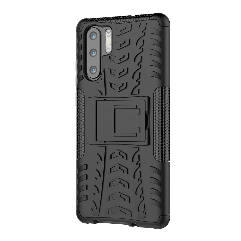 Для Huawei P30/P30 Pro чехол Гибридный Жесткий Тонкий армированный резиновый