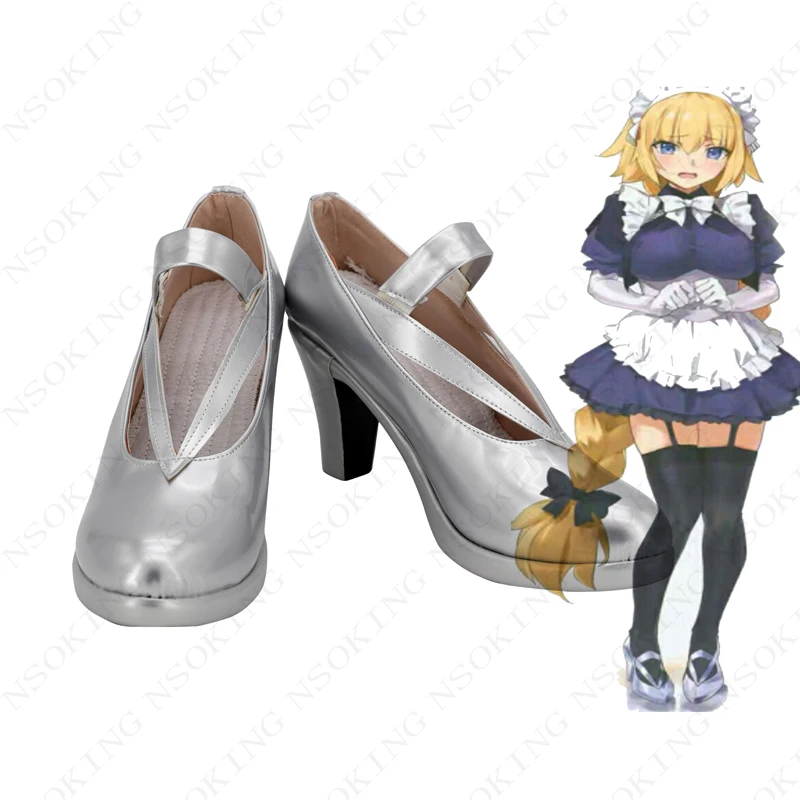 

Anime Fate Grand Order FGO Joan of Arc cosplay boots coatume shoes
