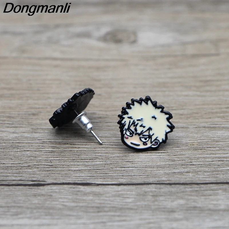 

20pairs/lot Wholesale hero boy Prevent allergy Stud Earrings Charm Cartoons Earrings For Women Kids Ear Stud M2502