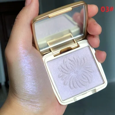 3 Shimmer Brighten хайлайтер палитра пудра бронзер видный профиль сторона палитра хайлайтер Макияж Блеск хайлайтер палитра - Цвет: 3