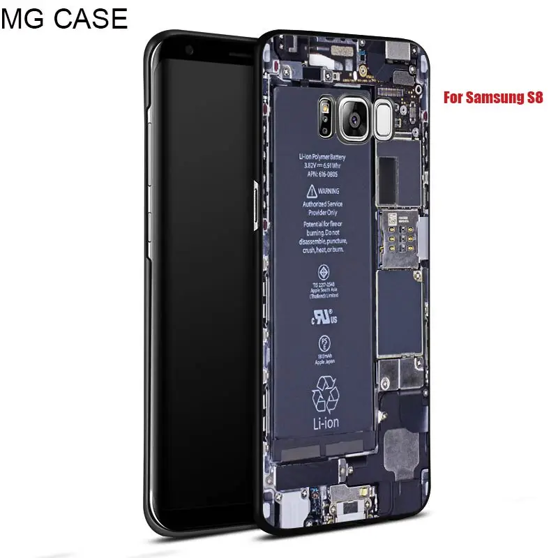 Retro Tape Camera Phone Case For Samsung Note8 S6 S6edge S7edge Cover Vintage Calculator Mobile shell case Galaxy S8 S9 plus |