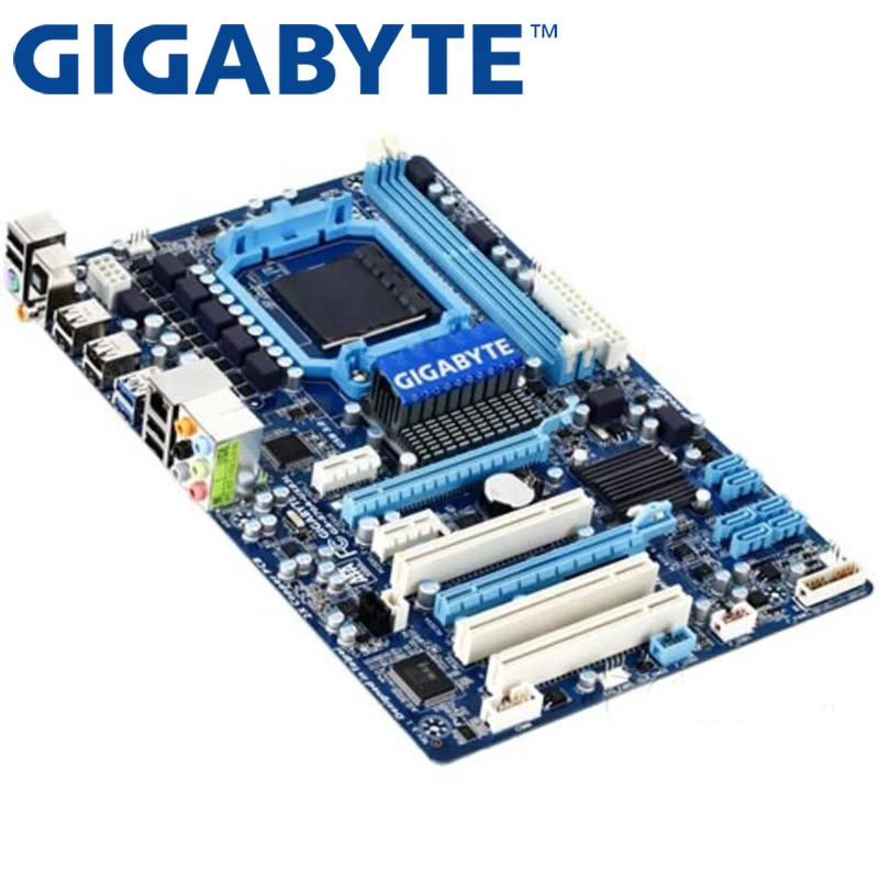 Материнская плата GIGABYTE GA-870A-USB3L 870 Socket AM3/AM3+ DDR3 8G ATX для Phenom II/Athlon II б/у 870A-USB3L