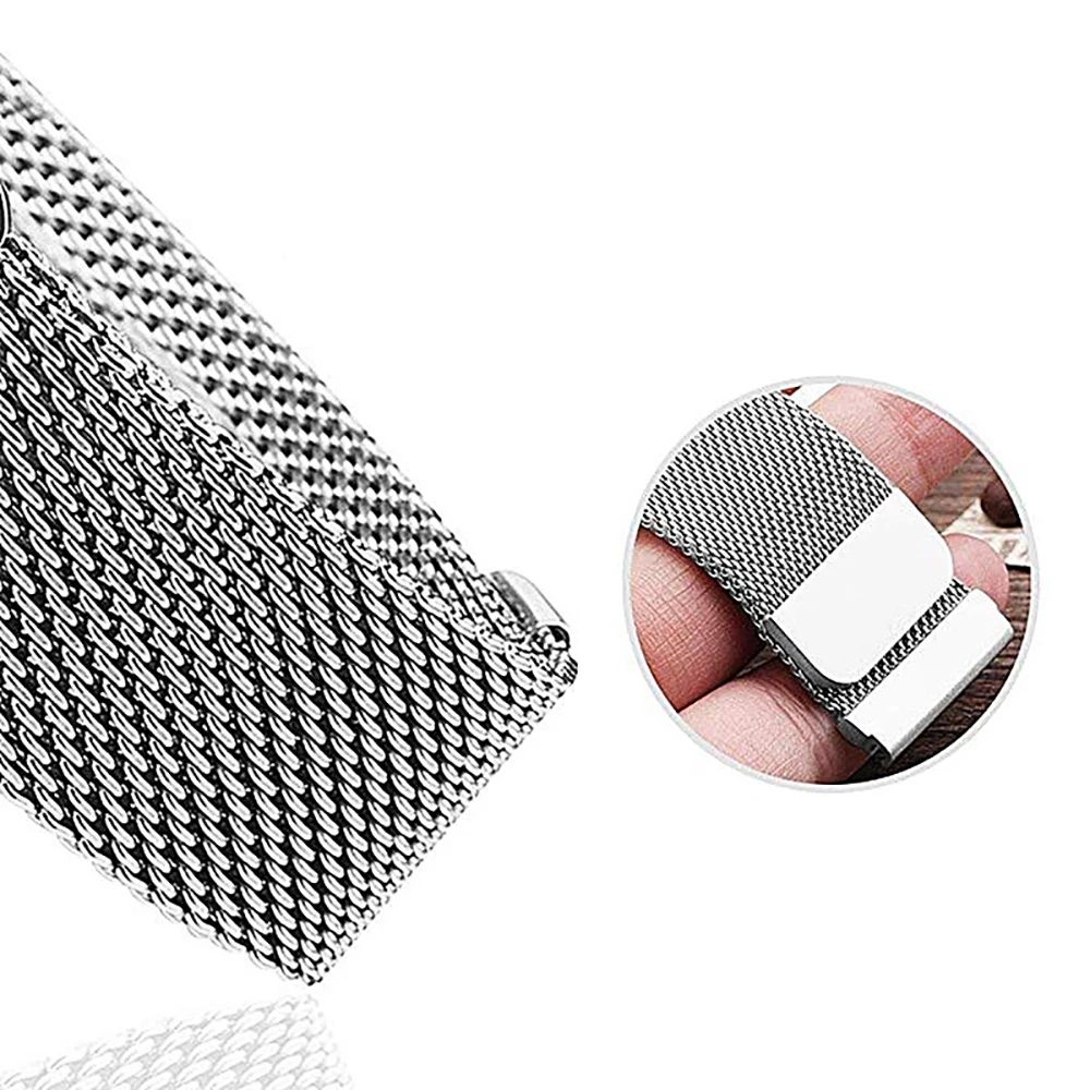 Сменный ремешок для часов Samsung Galaxy Active Watch Band 20 мм Milanese Loop | Электроника