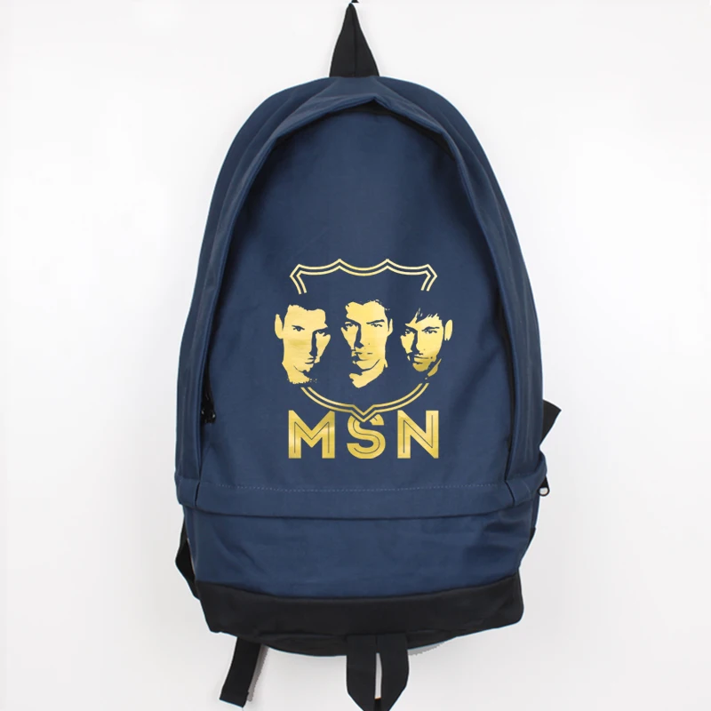 Холщовый Рюкзак Месси Суарез Неймар MSN оригинальный дизайн для мужчин и женщин