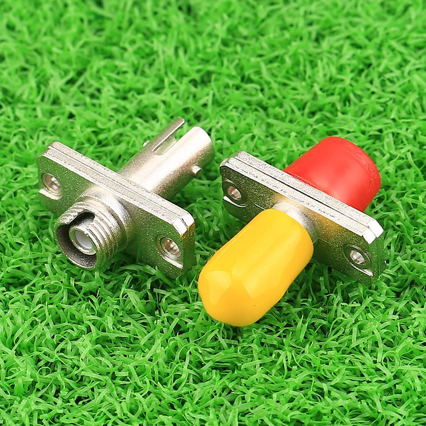 KELUSHI 10pcs ST-FC FC-ST fiber optic adapter flange adapters FC / ST Coupler fast shipping | Мобильные телефоны и