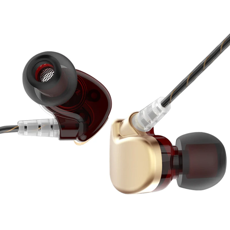 LOPPO наушники в ухо HIFI металлические стерео ударные басы шумоизоляция 3 5 мм разъем