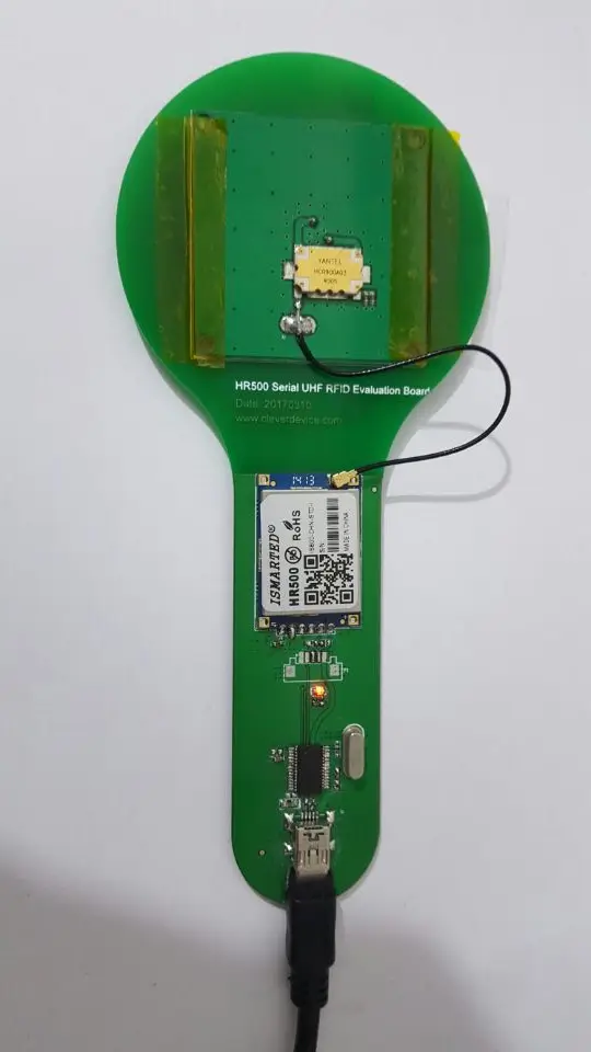 Ручной PR9200 UHF RFID модуль/пассивный считыватель модулей обеспечивают 2dBi антенну и