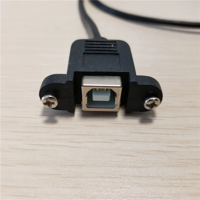 Кабель для передачи данных с панельным креплением Mini USB Type B 5Pin на порт принтера 2 0
