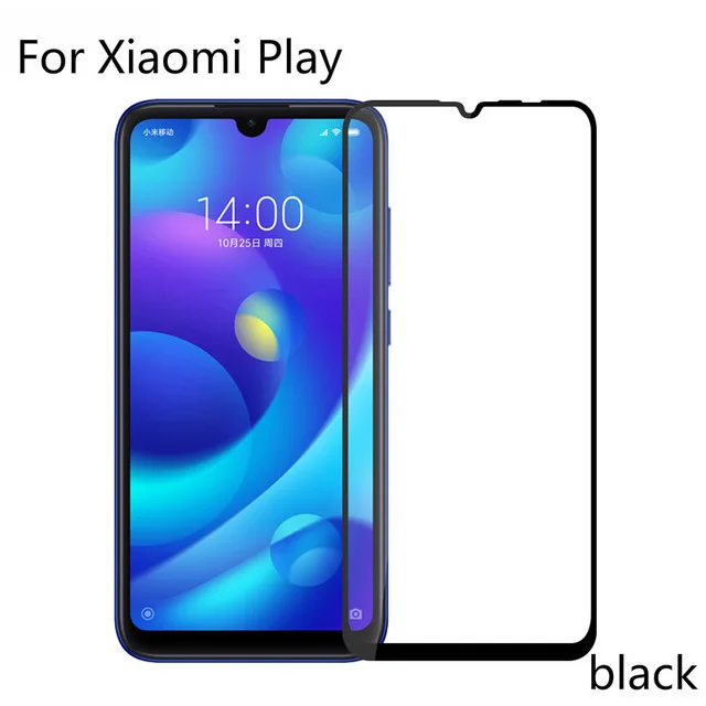 Закаленное стекло для Xiaomi MI Play MiPlay Защитное экрана 9H 2.5D телефона Xiomi Mi Play|Защитные