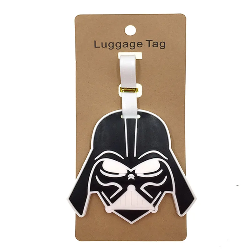 Аксессуары для путешествий, животные, Мультяшные фламинго, багажные бирки, силикагель, чемодан, ID Addres, держатель для багажа, переносная этикетка